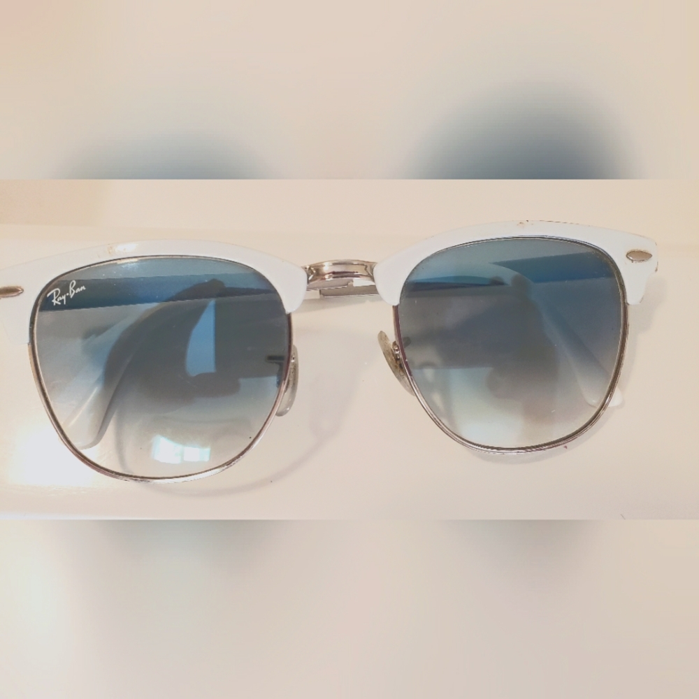 1999 Ray Ban sunglasses white